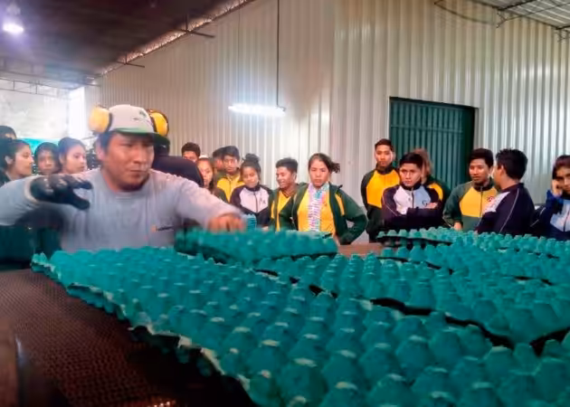Tayo (Tallo) Masías Facilita Visitas Vocacionales al Colegio Ciro Alegría de Alto Larán