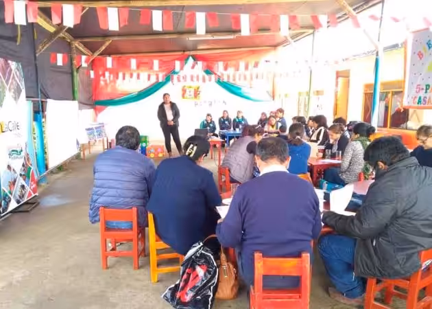 V Pasantía TiNi en la I.E. N° 709 Casa Grande