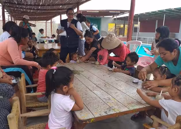 Ovosur y el Centro de Alimentación y Nutrición visitan la Fundación