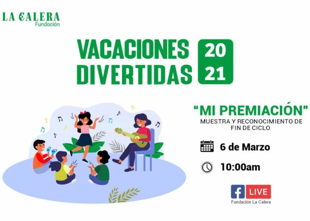 Invitación a la Premiación de las Vacaciones Divertidas 2021