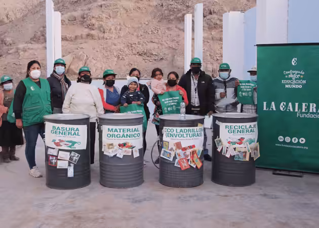 Pobladores del C.P. Viña Vieja reciben capacitación en temas de cuidado ambiental