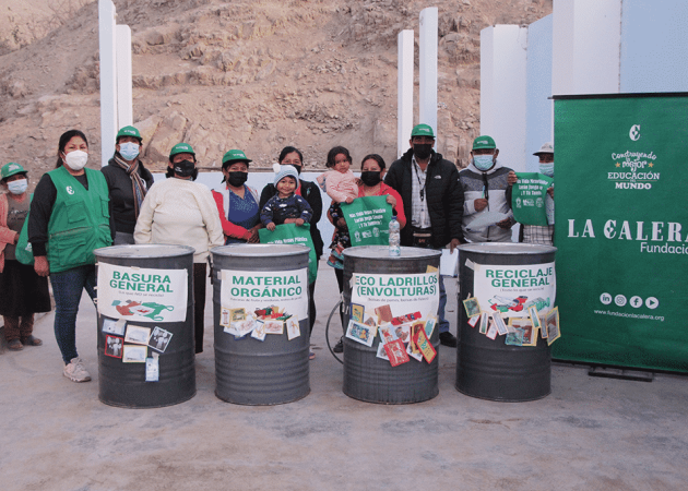 Pobladores del C.P. Viña Vieja reciben capacitación en temas de cuidado ambiental